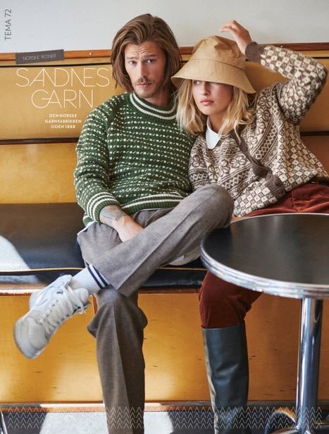 TEMA 72 - NORVEGIAN ICONS - ADULTS - Sandnes Garn