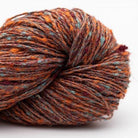 tt09 - rust - aqua TUSSAH TWEED - BC Garn