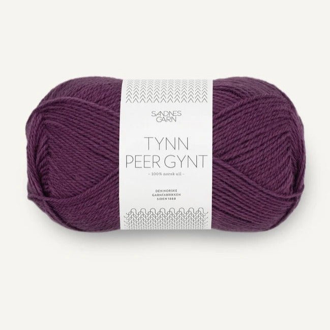 4672 Bjørnebærsaft Tynn Peer Gynt - Sandnes Garn