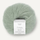 8521 - Stovet Lys Gronn Tynn Silk Mohair - Sandnes Garn